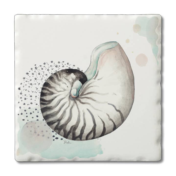 CounterArt/Highland Home/Thirstystone/CoasterStone - Wholesale Retailer Display - Home & Living - Single Coaster Display - Ocean Treasures Pre-Pack
