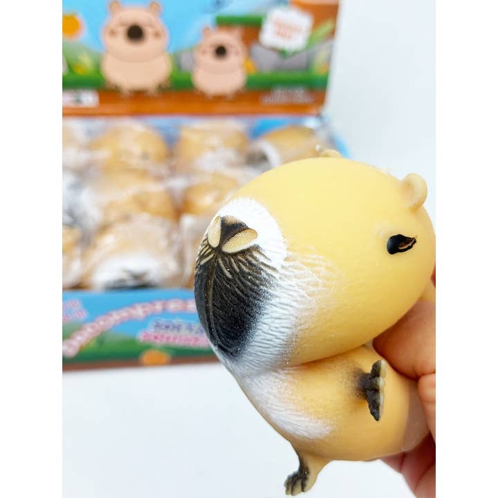 MIX COLOR Capybara Stress Squishy for wholesale on Faire