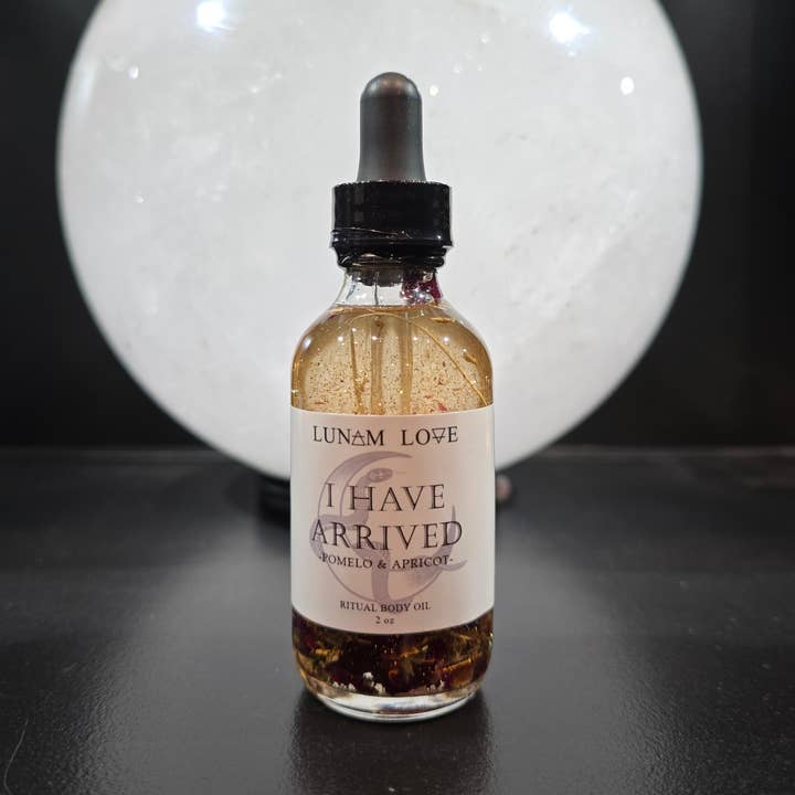 Ik Ben Aangekomen Ritueel Lichaamsolie voor wholesale door Lunam Love
