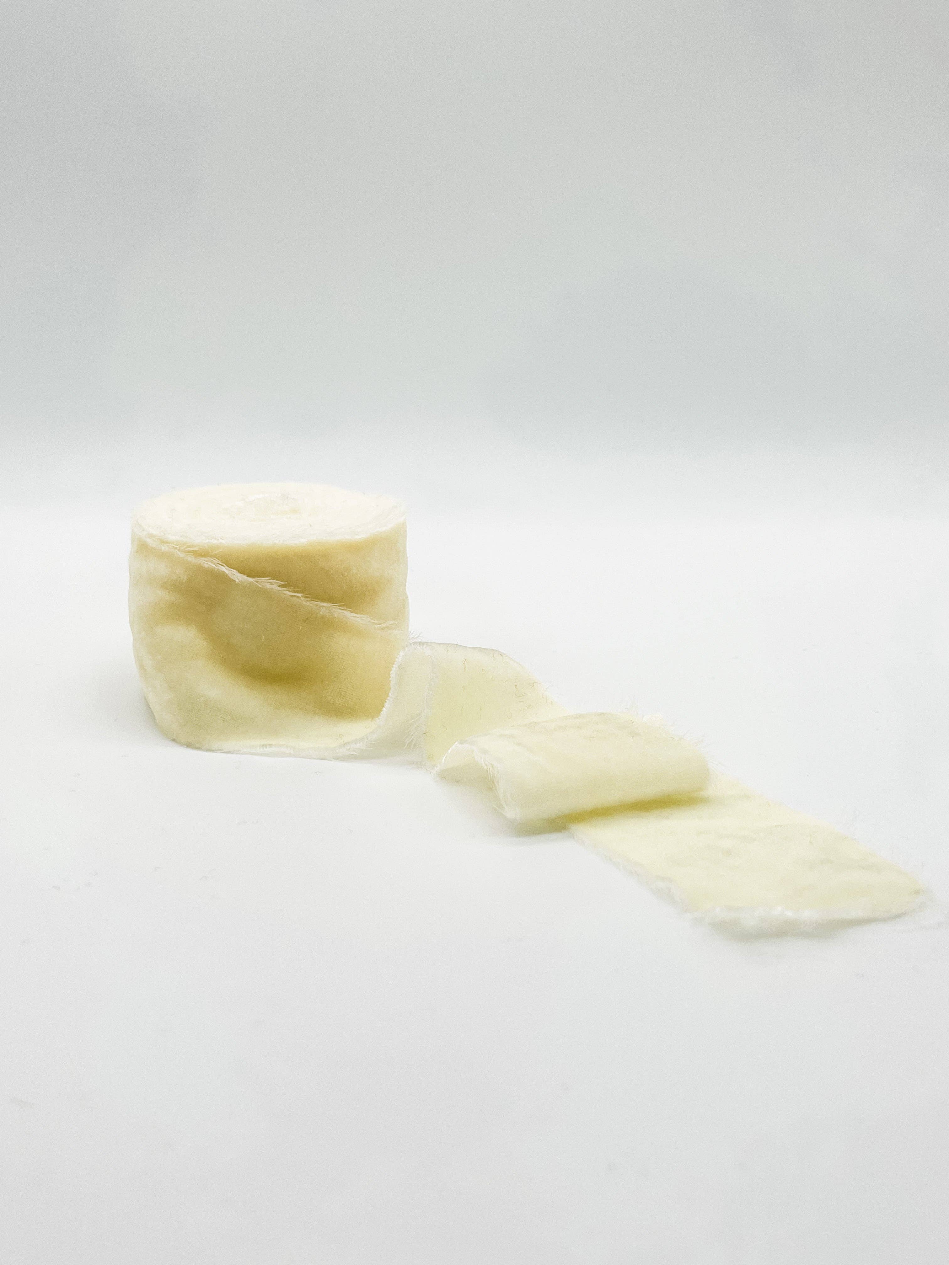 Trim & Twine - Wholesale Ribbon - Gift Wrapping - Bulk 2" Raw Edge Velvet Ribbon - 33 Colors2