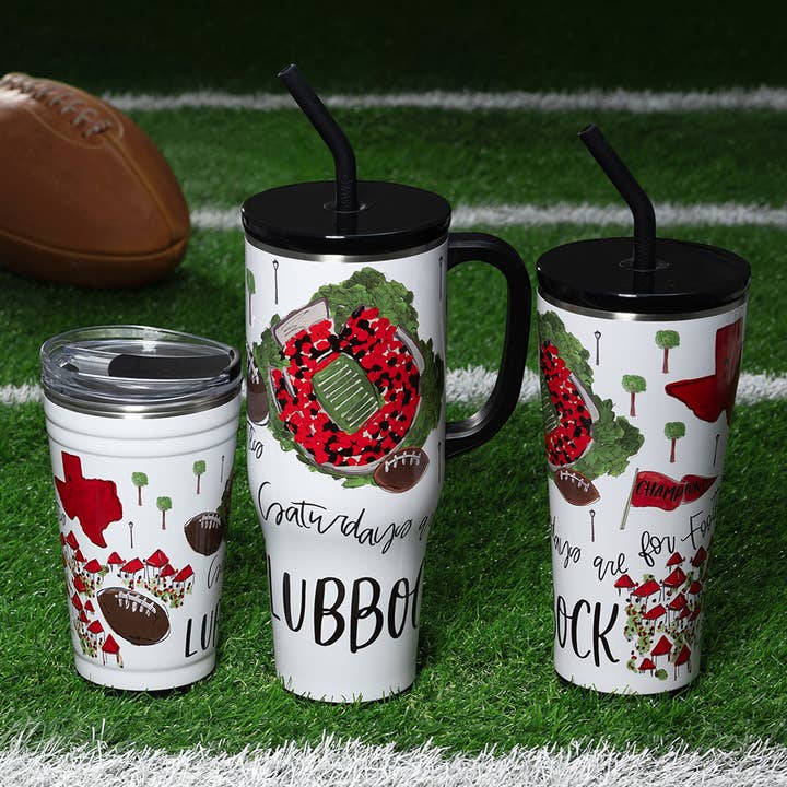 Swig Life - Wholesale Insulated Mug/Tumbler - Saturdays in Lubbock Mega Mug (40oz)  2