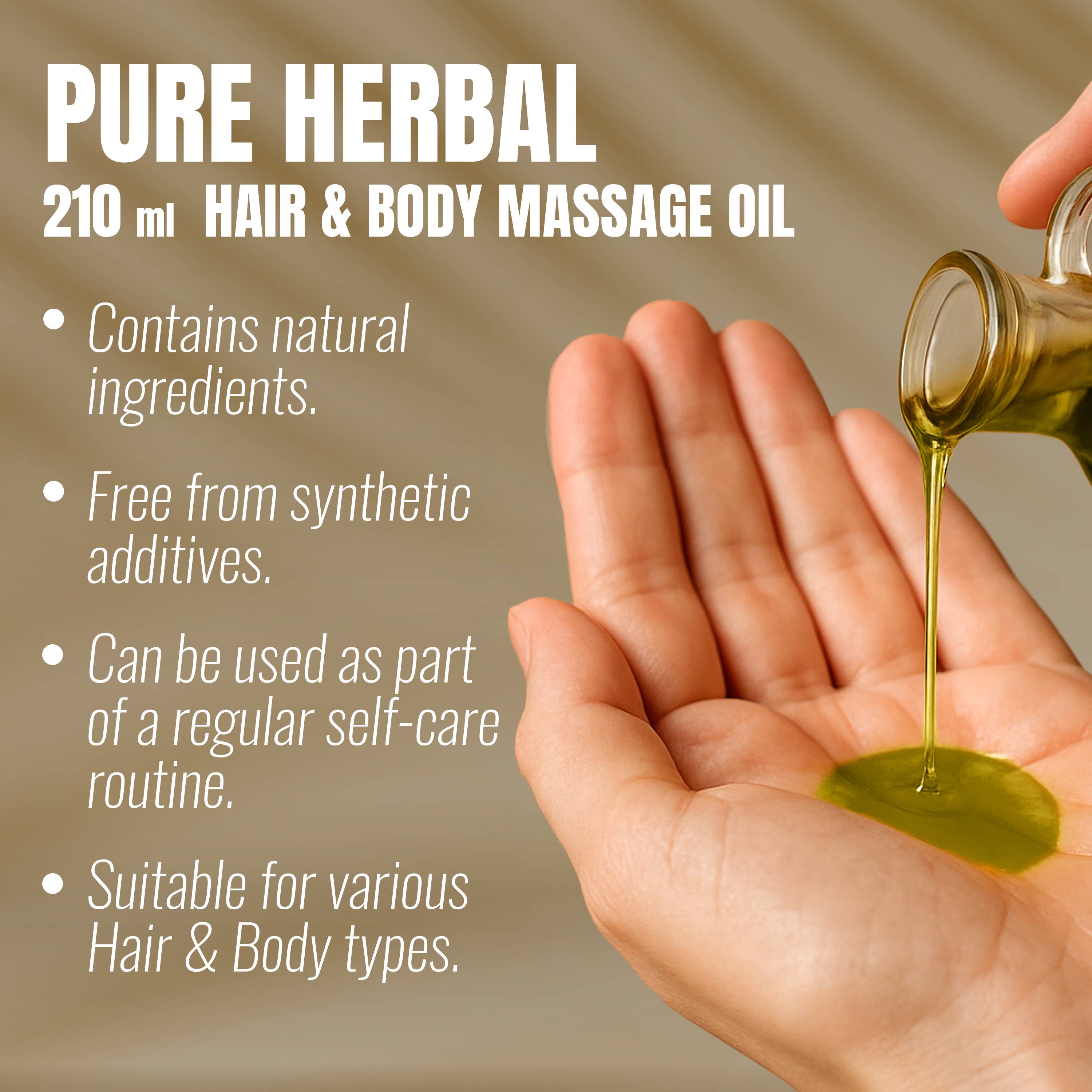 HerbsForever – Engroshandel Hårolie – Brahmi Amla Olie Koldpresset-Dobbelt Filtreret-210 ml pr. pakke1