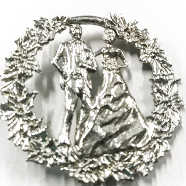 House of Morgan Pewter – Großhandel Kuchen-/Cupcake-Topper – Hochzeitstortenaufsatz Braut und Bräutigam — Verlobungs-Geschenk6