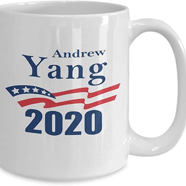 CustomHappy - Wholesale Coffee Mug - Andrew Yang 2020 Mug, Andrew Yang Coffee Cup2