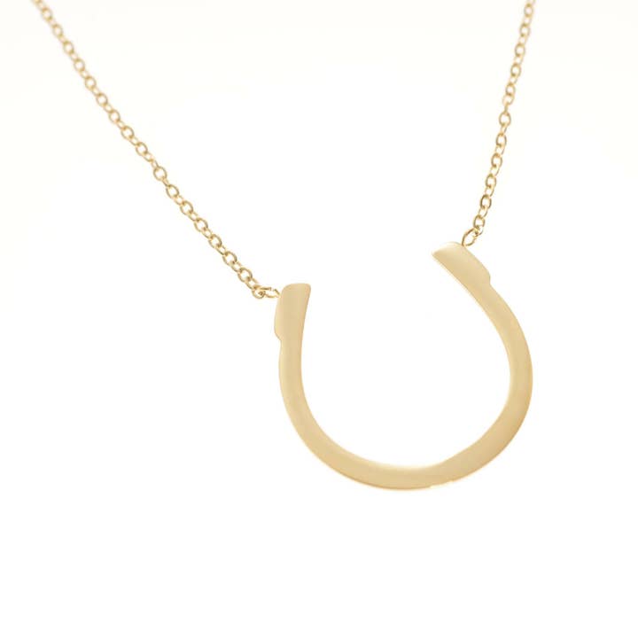 Large Horseshoe Necklace for wholesale by William Grace USA