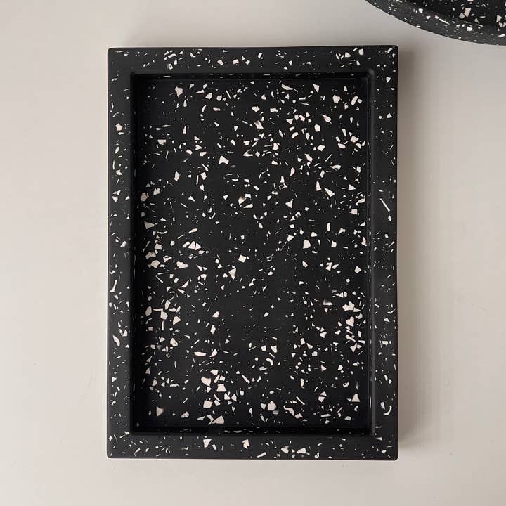 Bandeja retangular de terrazzo por atacado de Amal’s Atelier