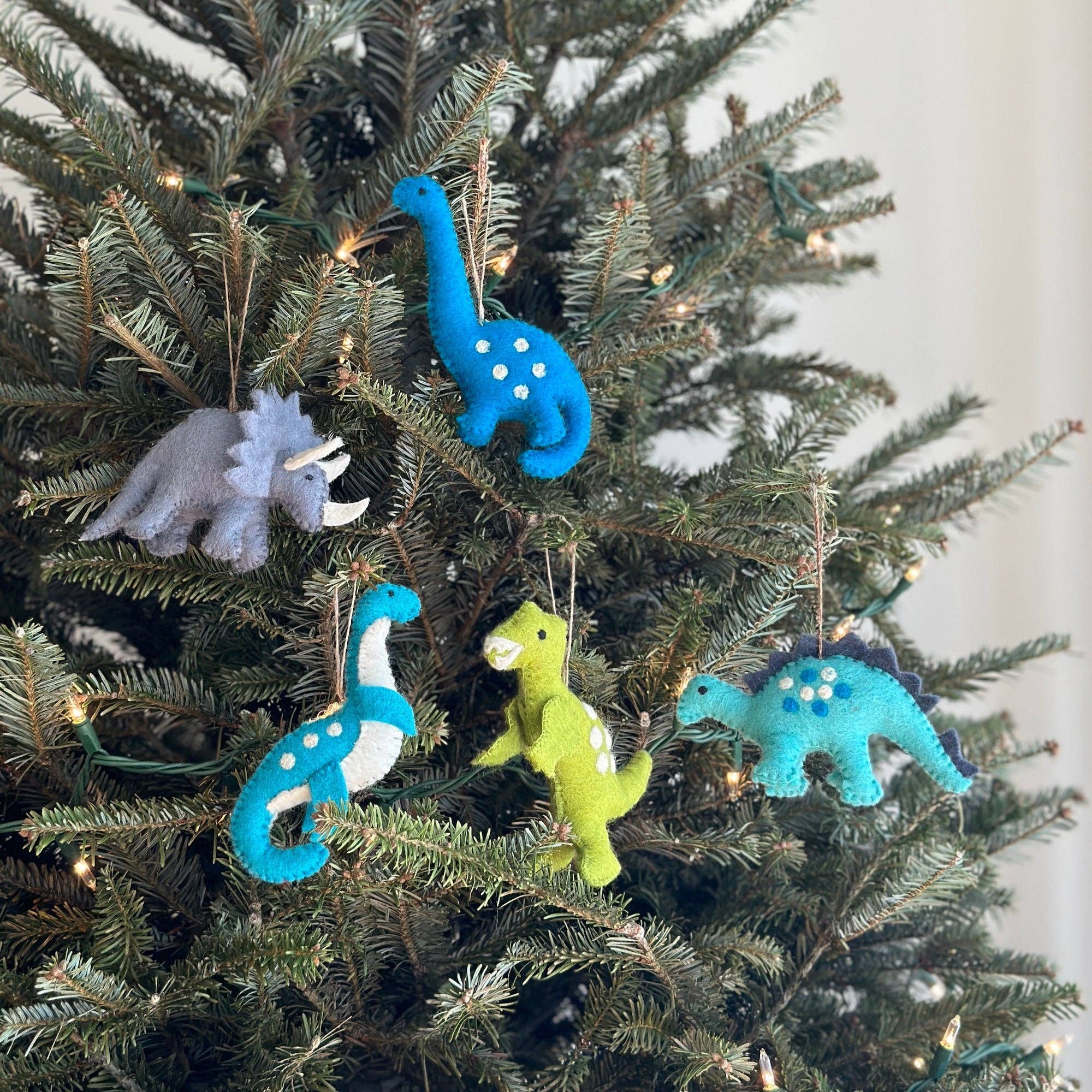 Ganapati - Wholesale Ornament Set - Felt Dinosaur Ornament - T-Rex3