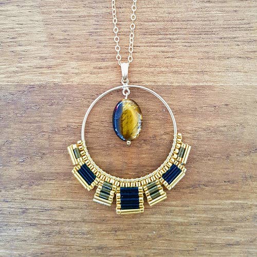 Osiris Tiger Eye halsband för wholesale av C'cedille