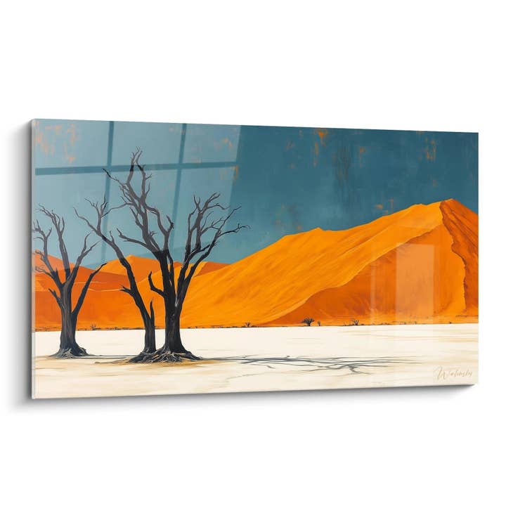 Tableau Solitude Namib - édition désert pour la vente par Walensky