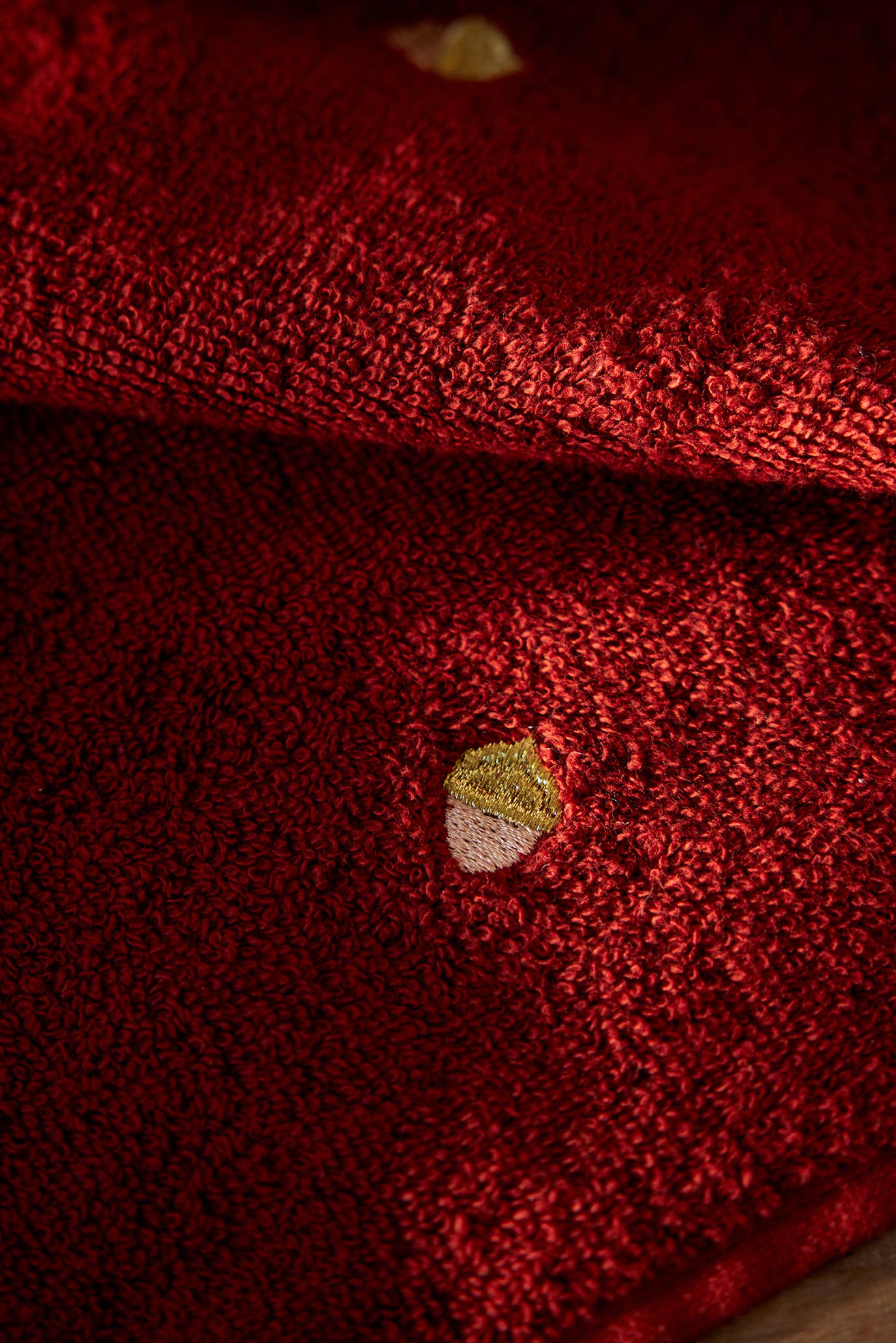 Coucke - Vendita all'ingrosso Strofinacci - Incantesimi d'autunno - Quadrato spugna ricamato 50x50 in cotone3