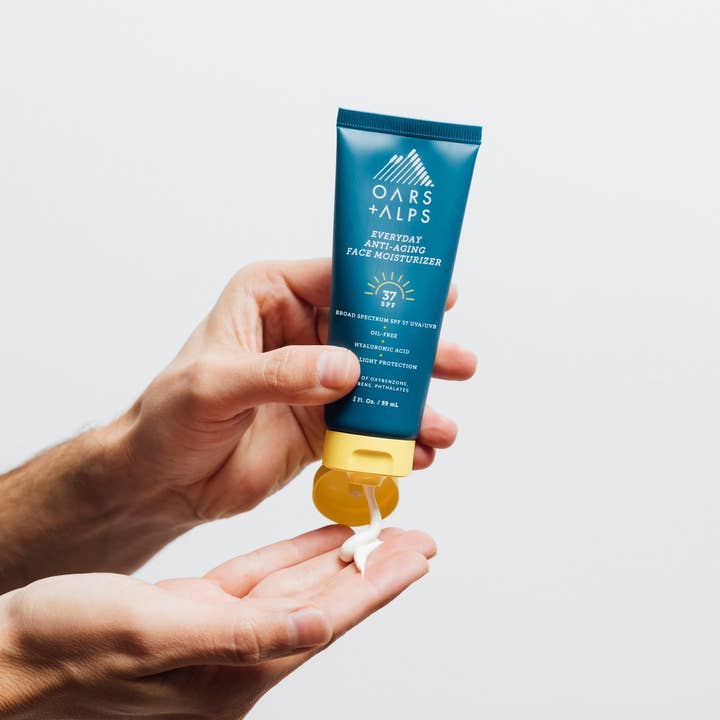 Oars + Alps - Wholesale Facial Moisturizer - Men's - Everyday Anti-Aging Men's Face Moisturizer w/ SPF 37, Vegan