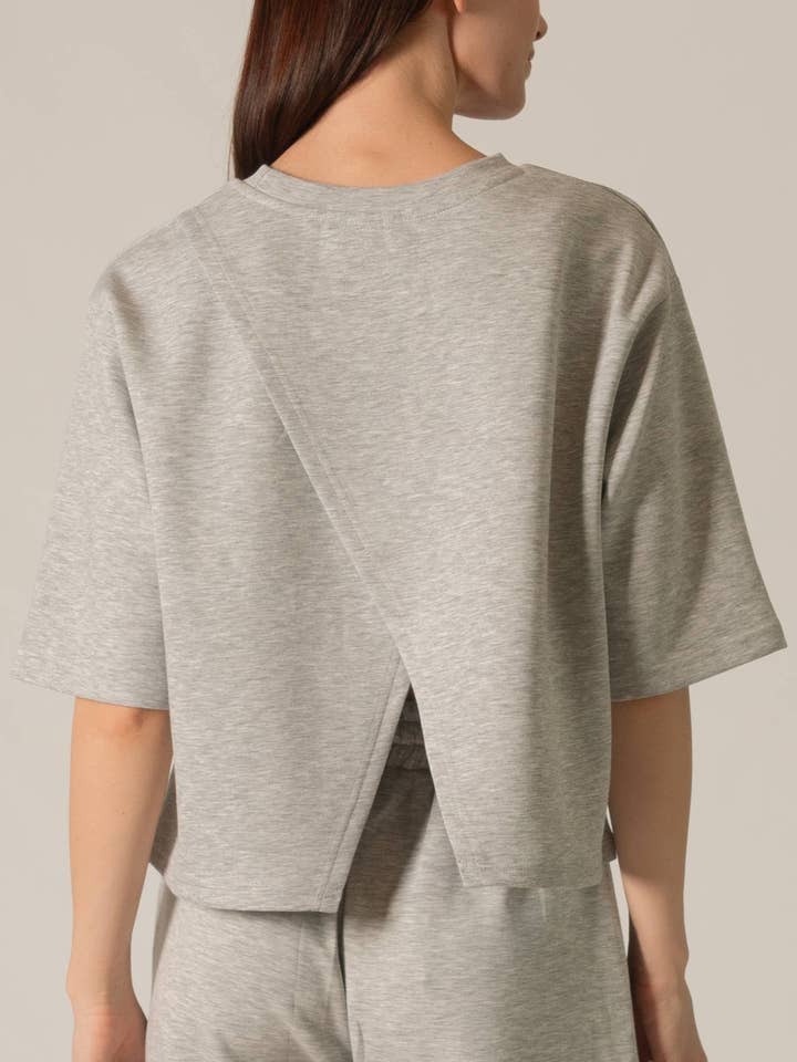 P. CILL - Wholesale Knit Top - Women's - P. CILL Butter Modal Overlap Back Detail Top23