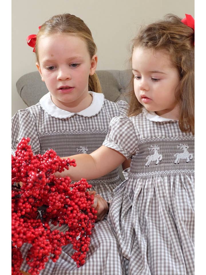 Annafie London Ltd - Wholesale Dress - Kids - DOE smocked dress *SALE*2