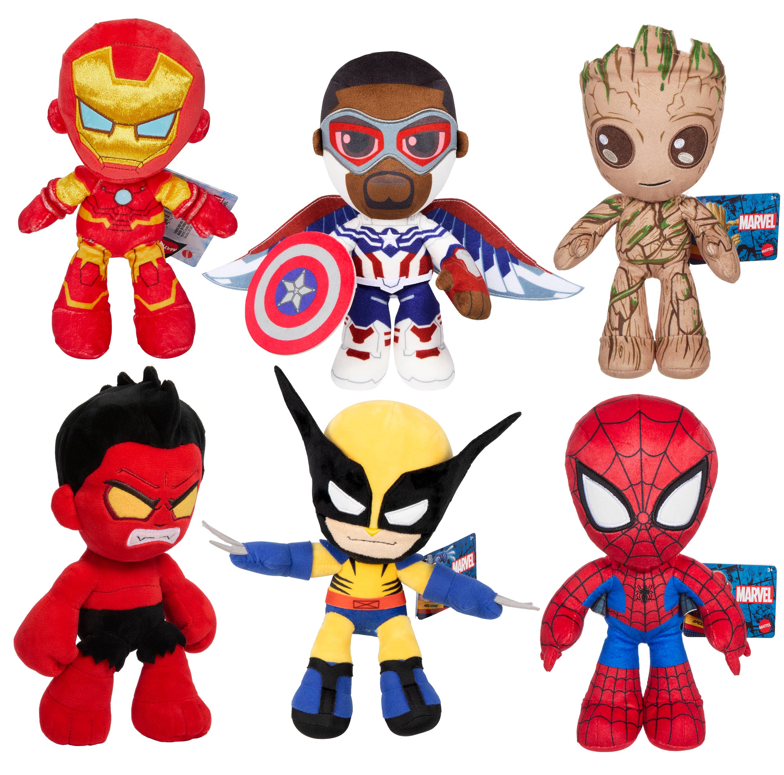 Variety Distributors - Wholesale Toy Set - Kids - Marvel Basic Plush0