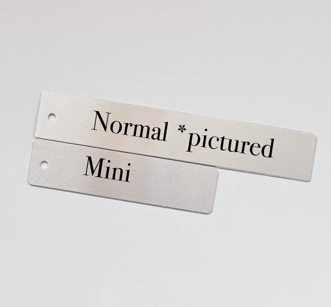 Enchanted Endings - Wholesale Bookmark - Fell Asleep Here - Hand Stamped Metal Bookmark2