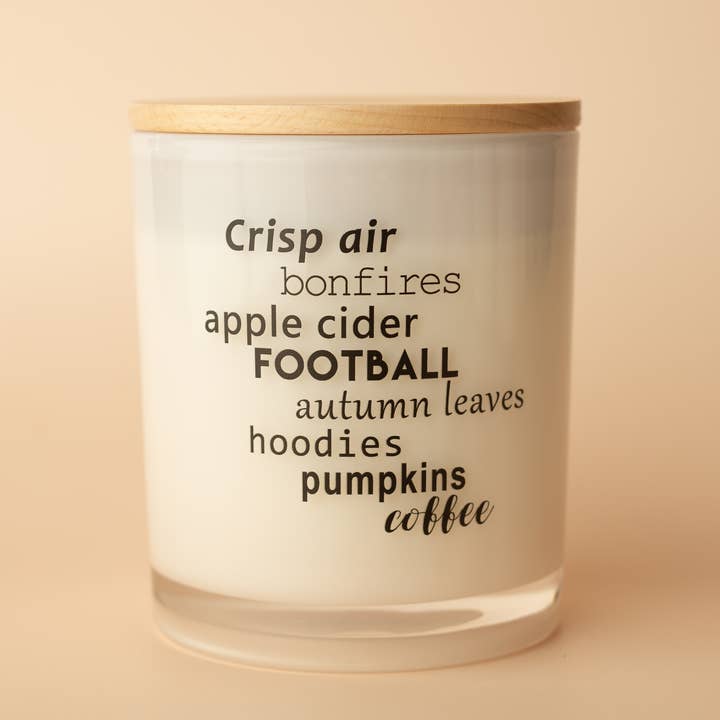 Fall Vibes Soy Candle for wholesale by Unplug Soy Candles