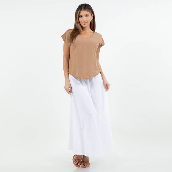 Cottonways – Großhandel Bluse – Damen – Meagan Top aus 100% — perfekte Mullgarmgarnitur aus Baumwolle4