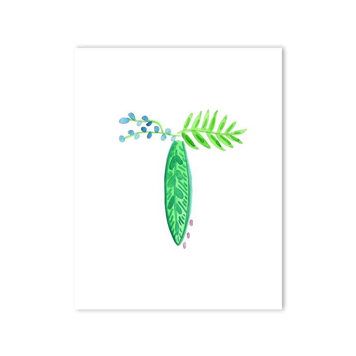 Impression Tropical T Lettre pour la vente par Island Haus Co