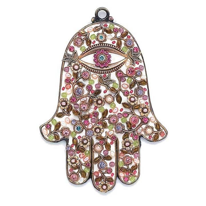 Parede de flor de pérola Hamsa por atacado de Michal Golan Jewelry