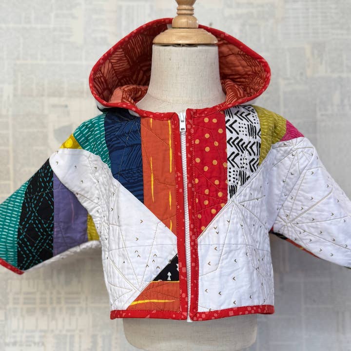 Crinkle Dreams - Wholesale Craft Sewing Kit - Elemental Kids Coat1