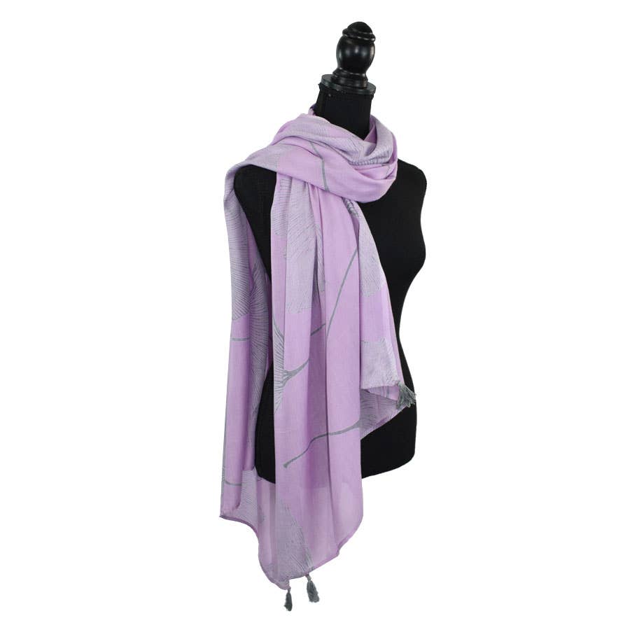 Dupatta Designs - Wholesale Scarf - Women's - Ginko Floral Scarf33