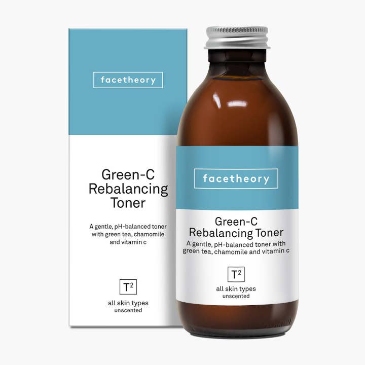 Grün-C Rebalancing Toner T2 für den Großhandel von facetheory vegan skincare
