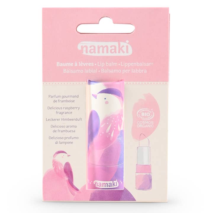 Namaki Cosmetics - Wholesale Lip Balm - B.0- Lip balm - Raspberry - tinted, light pink1