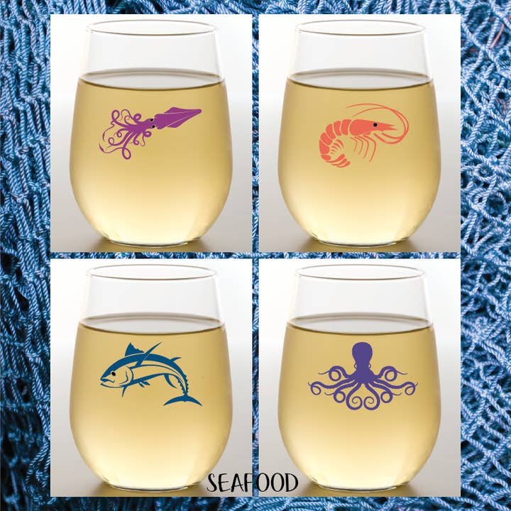 Wine-Oh! - Wholesale Wine Glass - CLOSEOUT ASSORTED Unbreakable Stemless Plastic Wine Glasses65