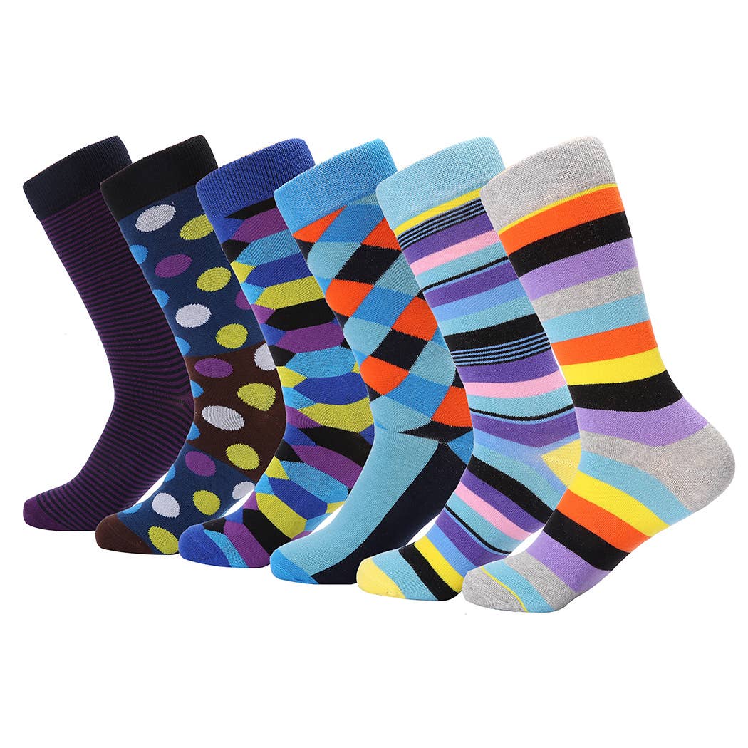 Nifty Pattern Dress Socks for wholesale on Faire1