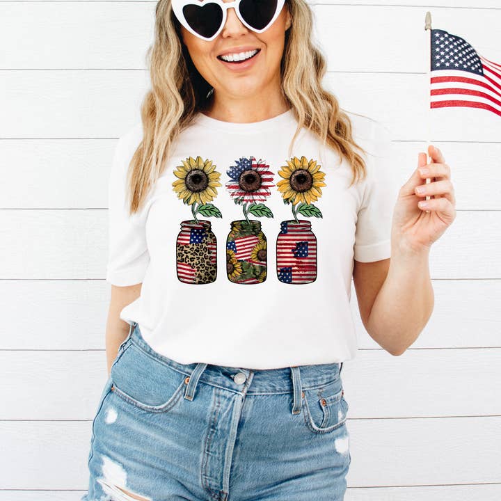 4th of July T-shirt - Bella Canvas for wholesale by Printliss