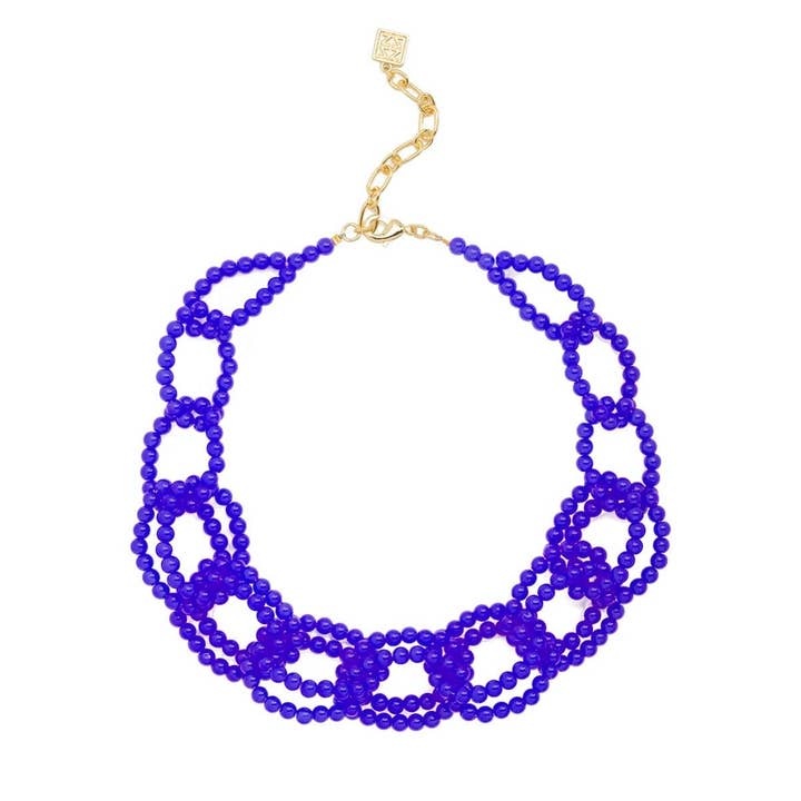 ZENZII Jewelry – Großhandel Perlenkette – Halskette mit Glasperlen und Gliederhalsband17