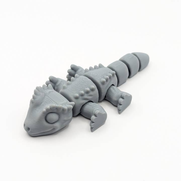 The Midnight Oil - Wholesale Fidget Toy - Kids - 3D Printed Crested Gecko2