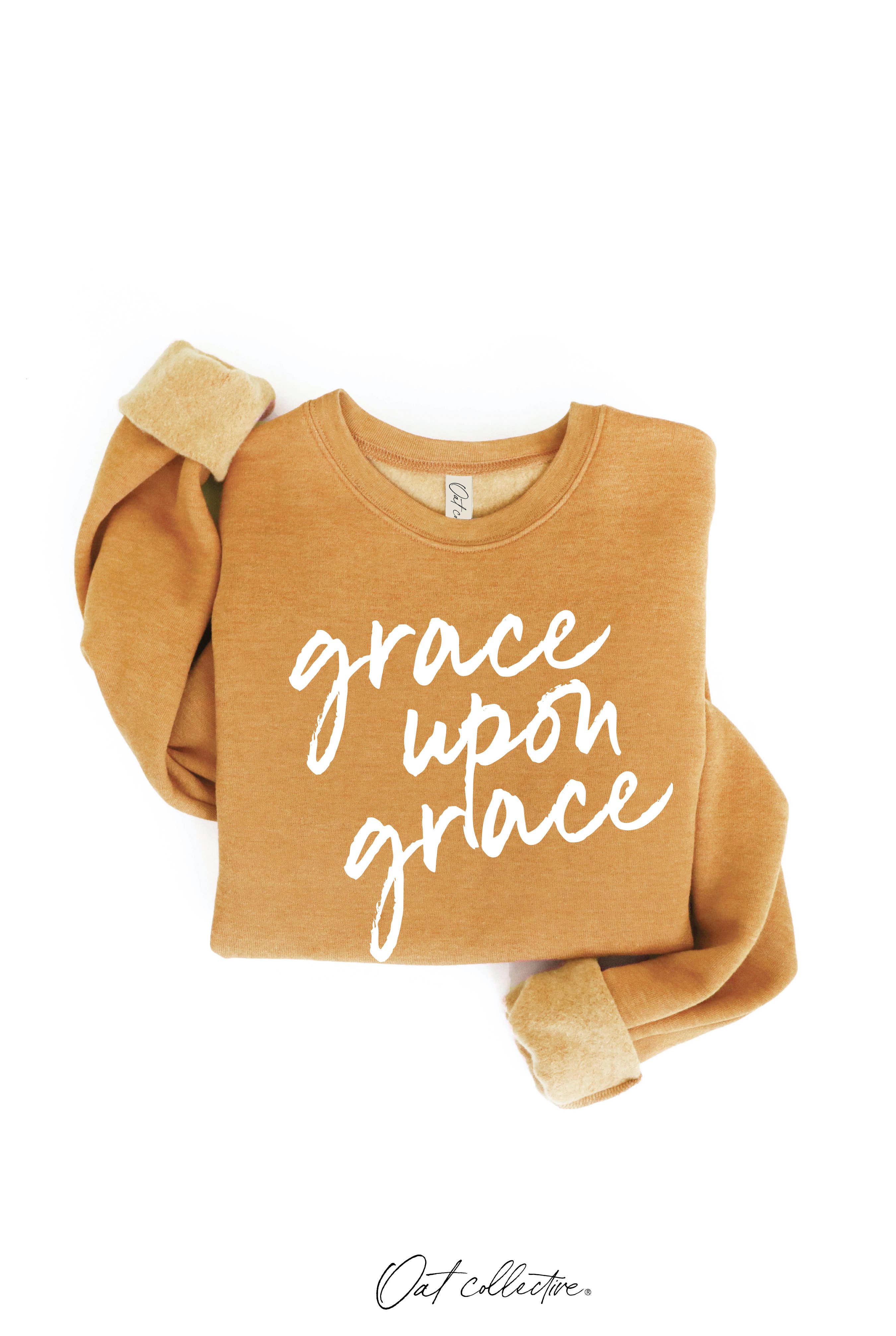 OAT COLLECTIVE – wholesale Graphic sweatshirt – Women’s – GRACE UPON GRACE Graphic Sweatshirt15