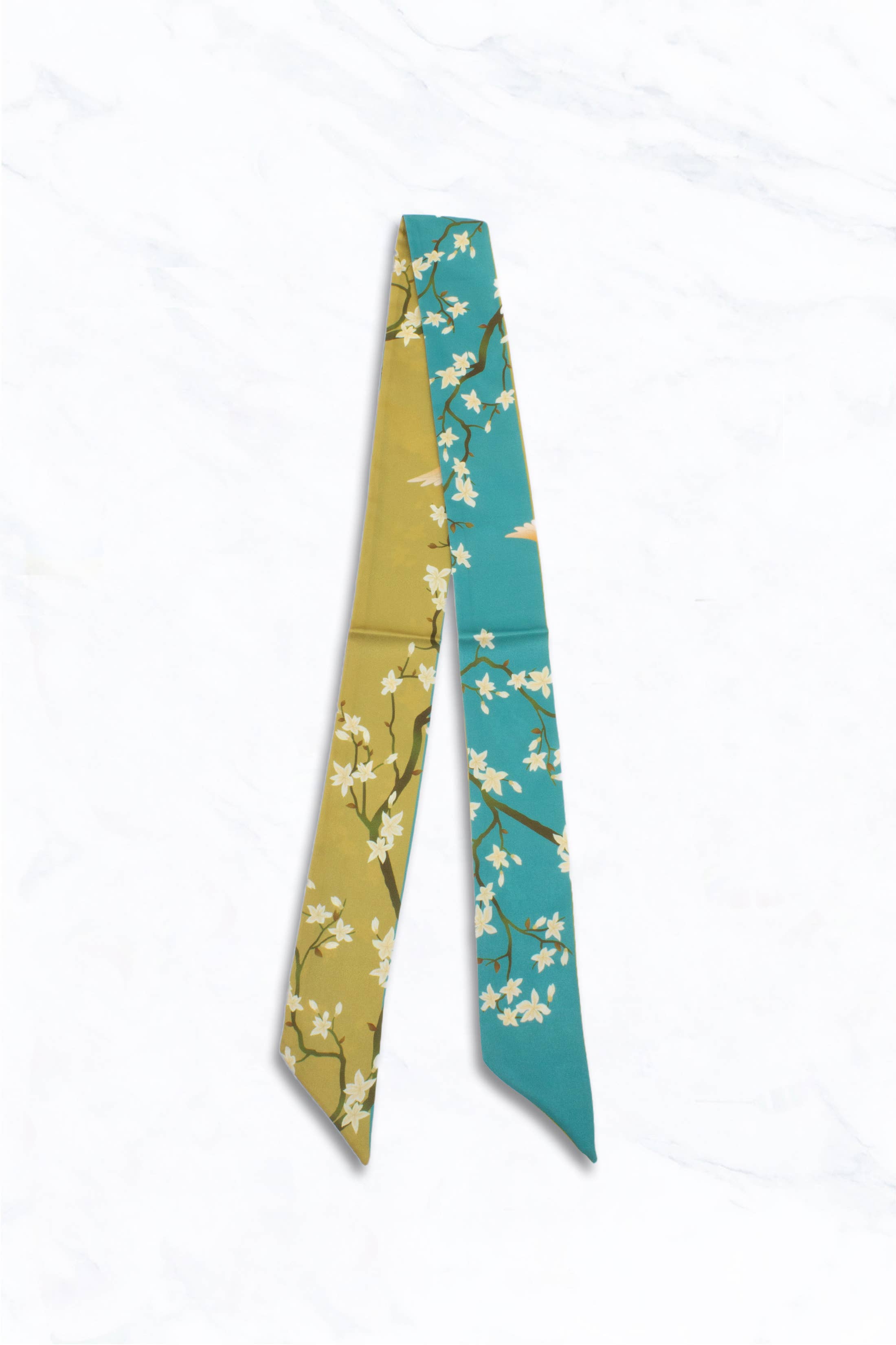 Suzie Q USA - Vendita all'ingrosso Sciarpa - Donna - Sciarpa Sottile con Motivo Floreale Elegante0