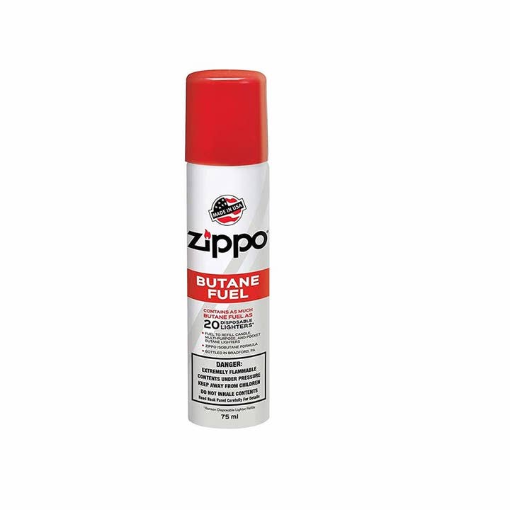 Benhalex - Wholesale Lighter - Zippo Premium Butane Fuel 75 ml, (12-Pack) #3815