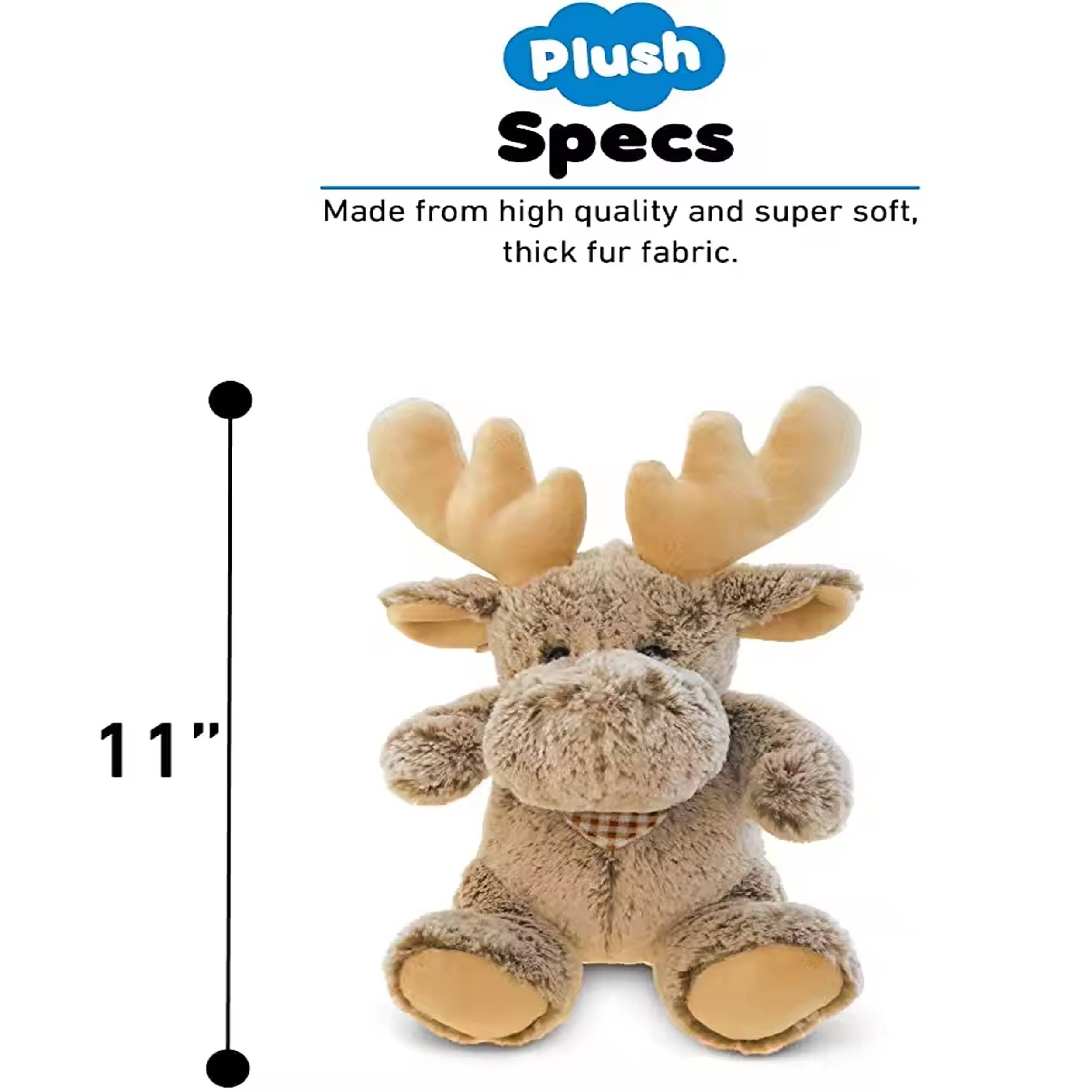 Toyarina - Wholesale Stuffed/plush toy – Kids & baby - Soft Deer Plush Toy - Back to School - in bulk2