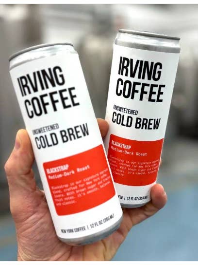 Cold Brew | 12oz Cans (pack of 24) Shelf Stable for wholesale by Irving Farm New York