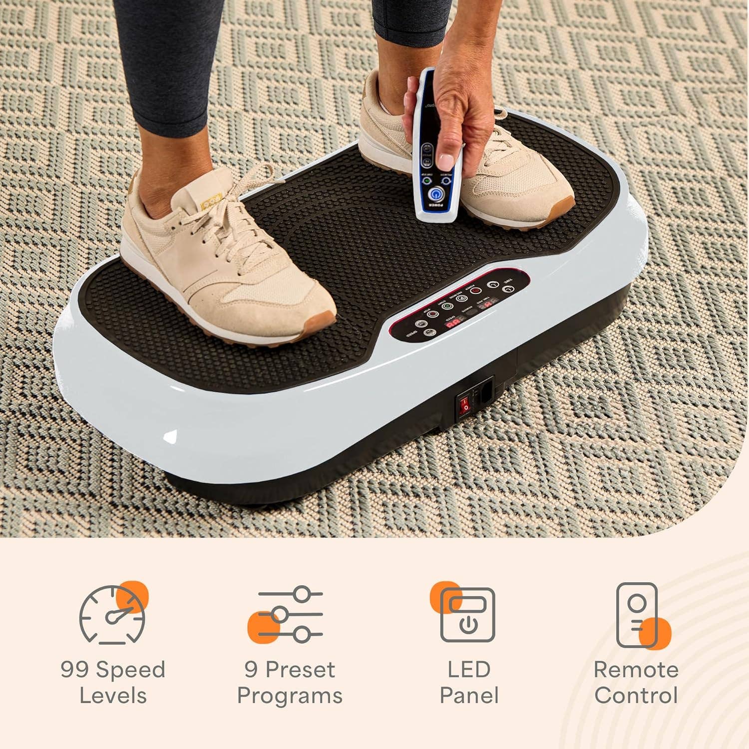 LifePro - Wholesale Fitness Equipment - Lifepro Waver Mini Vibration Plate Exercise Machine11