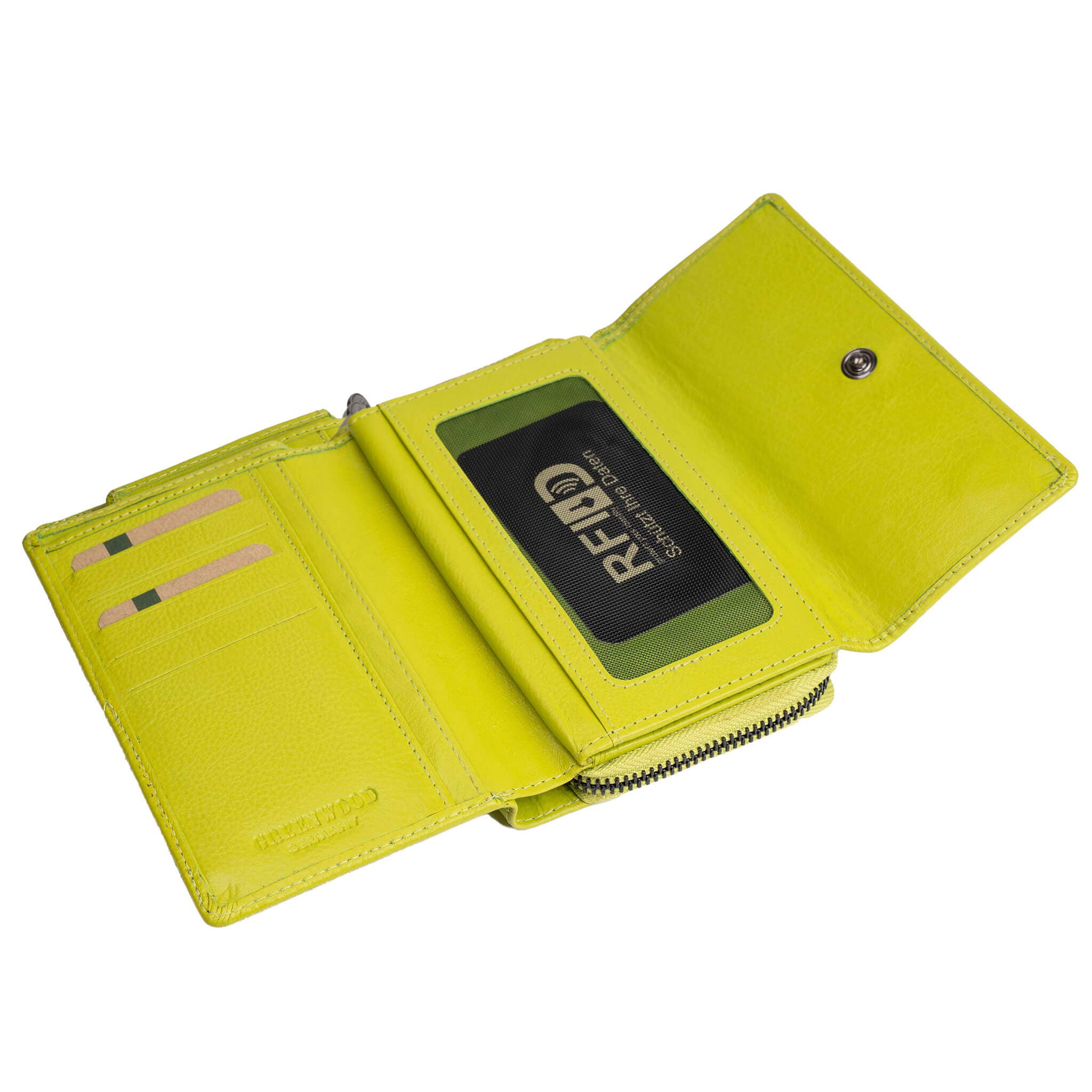 Greenwood - Wholesale Wallet - Women's - Miko leather wallet for women with many card slots purse8