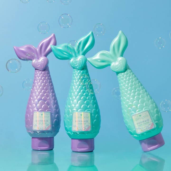 Glimmer Wish - Vendita all'ingrosso Shampoo - Shampoo per bambini Mermaid | Senza parabeni e solfati