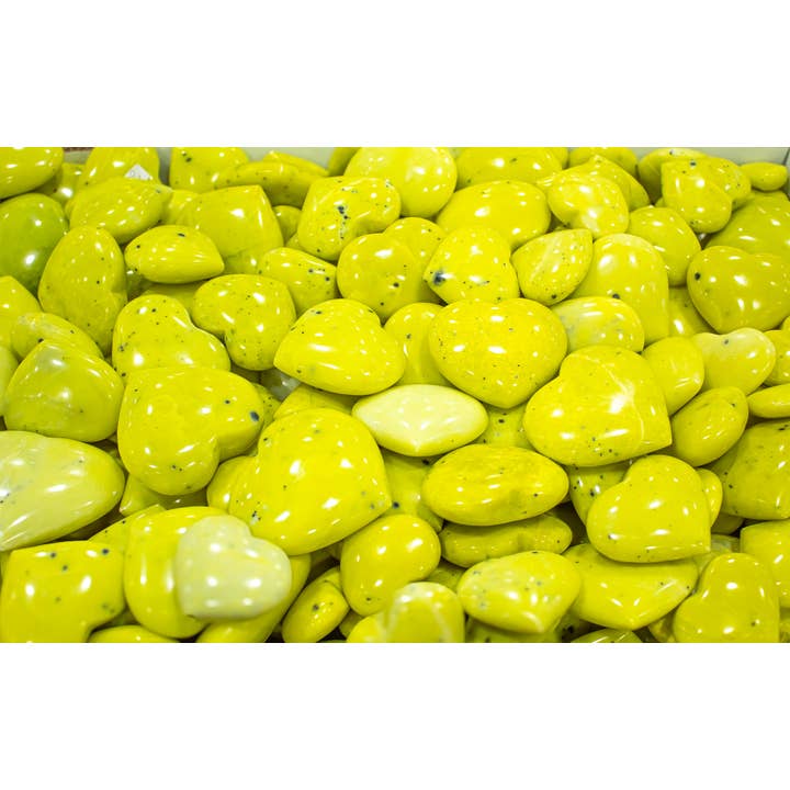 Healrite Hearts 1kg/2.20lbs for wholesale by Quasar Gems USA
