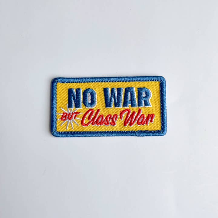 Creepy Orca Supply Company - Wholesale Patch - No War But Class War Leftist Patch4