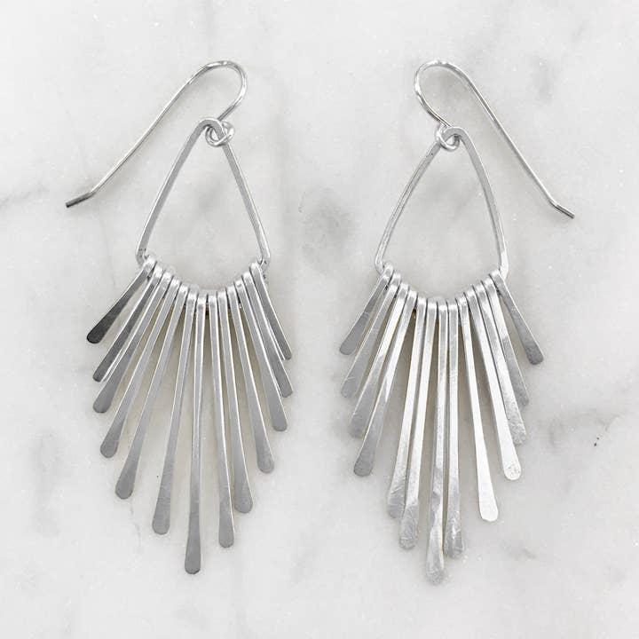 Marquis Ohrringe mit strahlenden Strahlen für den Großhandel von Diana O’Connor Designs