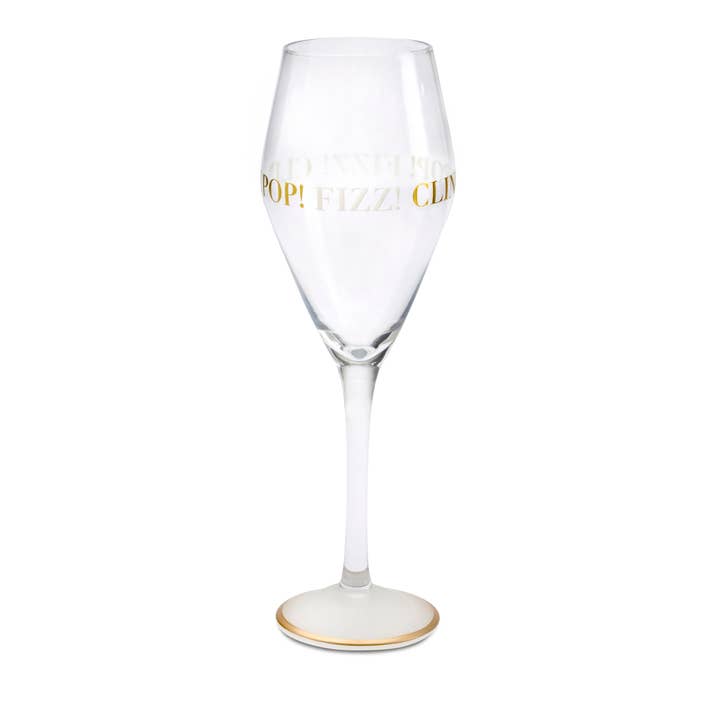Gaeltag USA LLC – wholesale Wine glass – Clink! Pop! Fizz! Wine Glass (Megan Claire)
