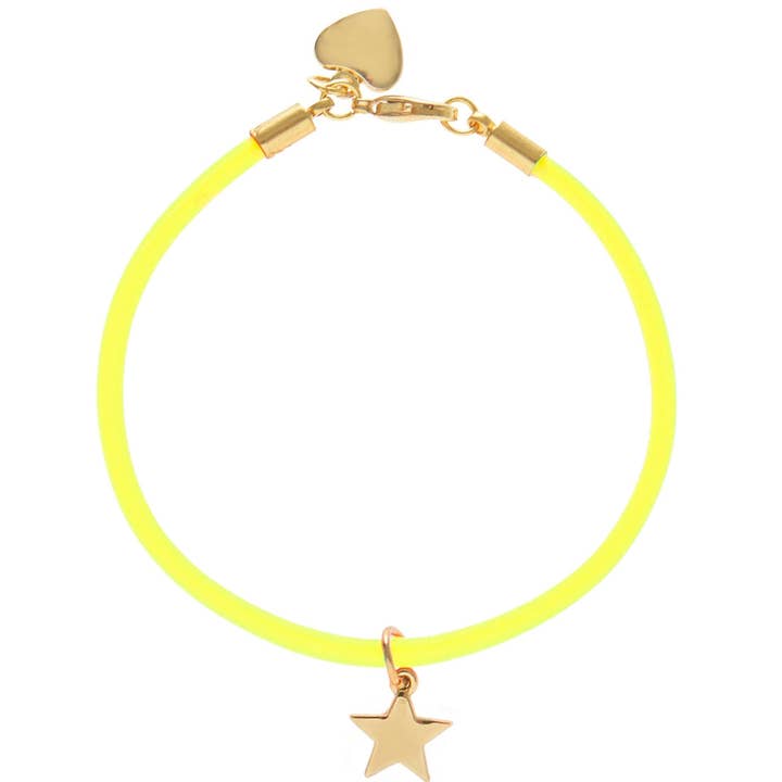 ELASTIC FANTASTIC BRACELET - YELLOW for wholesale by Cockatoo