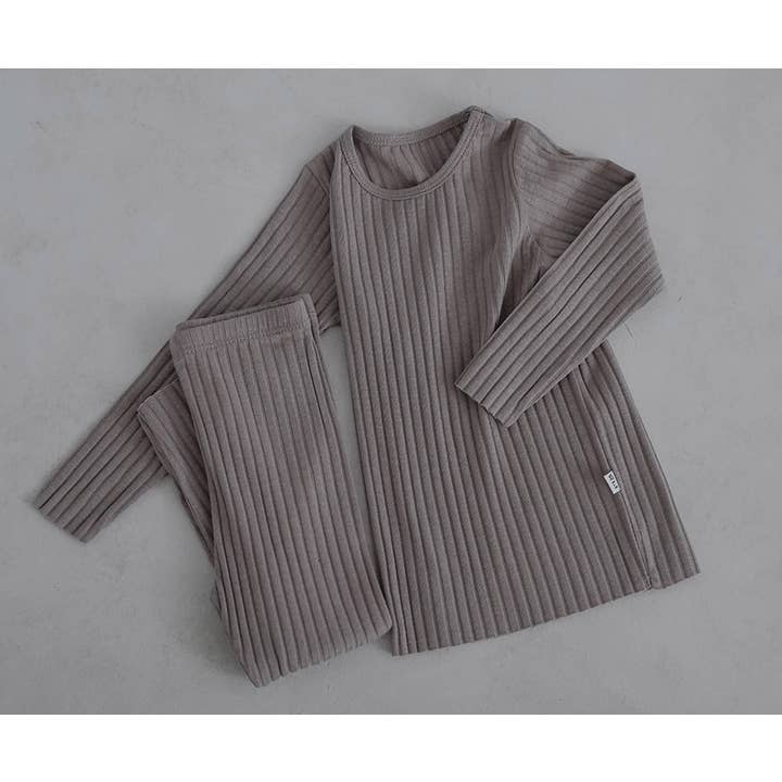 peekaboo - Wholesale Sleepwear set – Kids - Toddler Kids Cotton Modal Ribbed Pajamas1