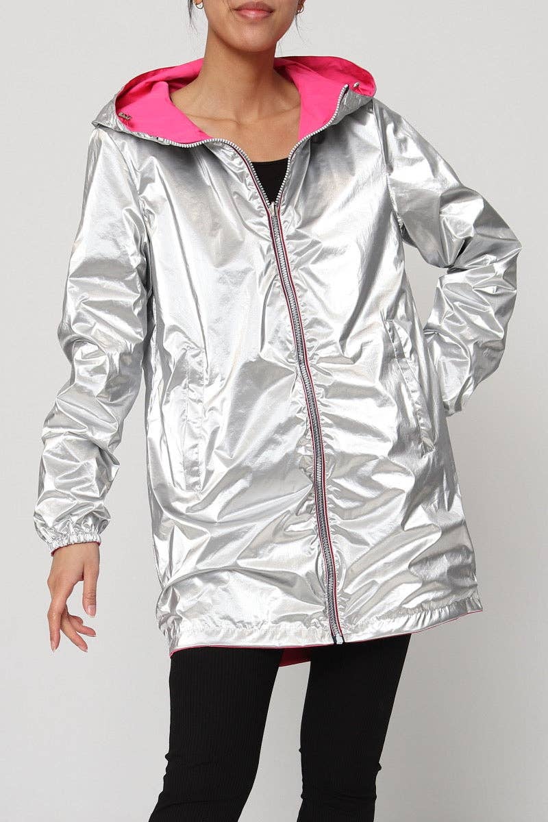 SOFTY - Wholesale Windbreaker - Women's - Reversible waterproof windbreaker - S381111