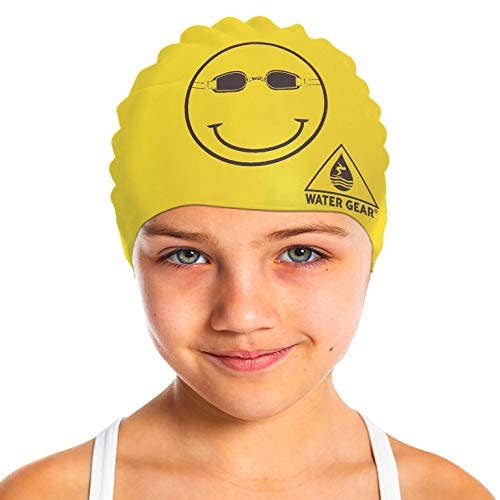 Water Gear - Wholesale Swim cap – Kids & Baby - Water Gear Latex Swim Cap - Swimming Caps for Girls