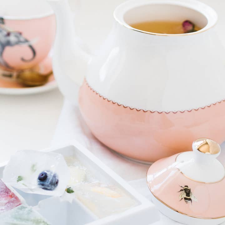 Yvonne Ellen - Wholesale Tea Pot - Yvonne Ellen Zebra And Cockatoo Teapot