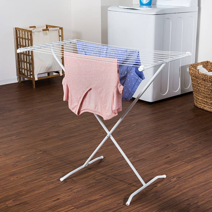 Honey-Can-Do - Wholesale Drying Rack - Metal X-Frame Collapsible Clothes Drying Rack